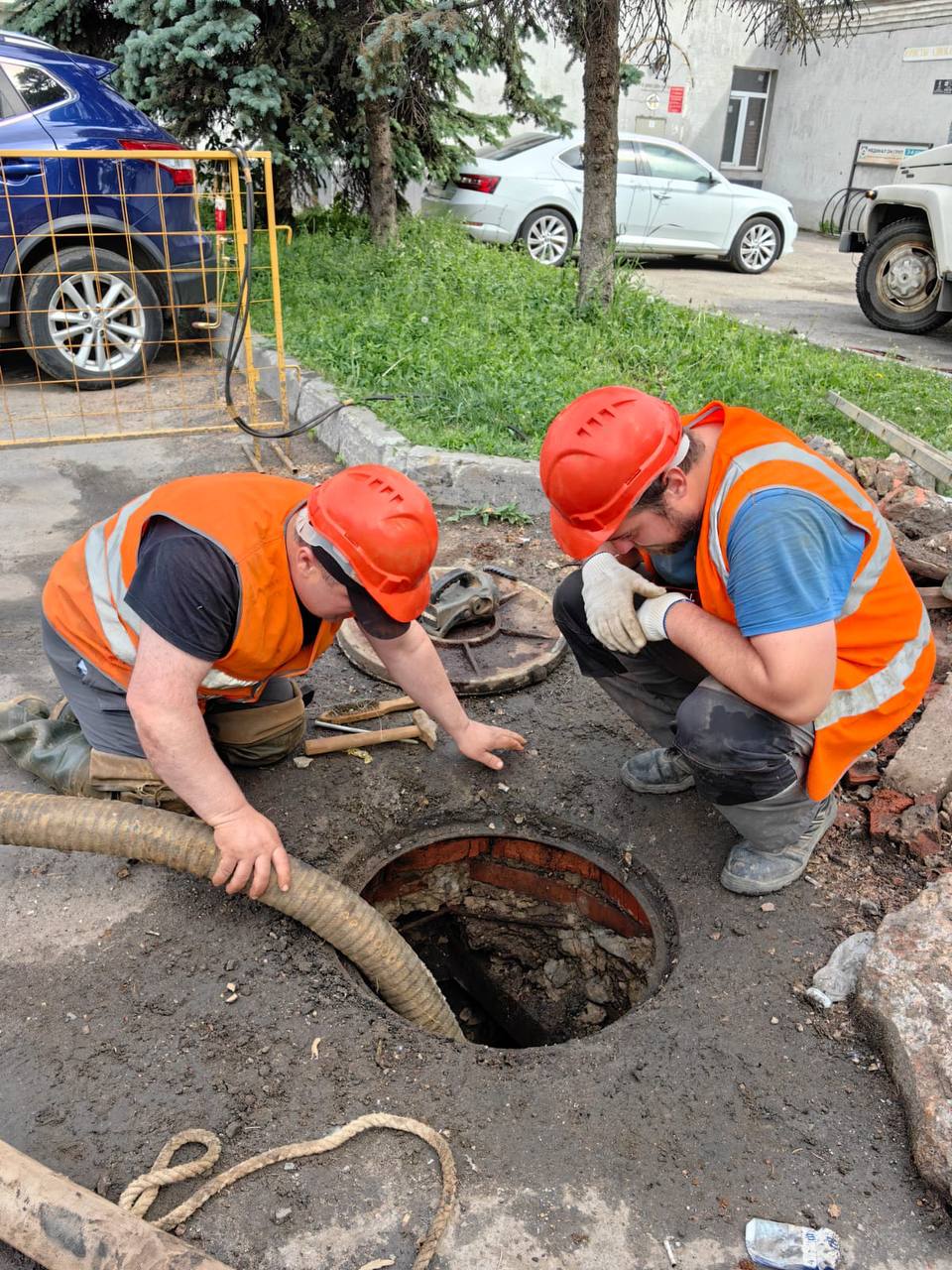 Заменён водопровод на улице Советской у дома № 42 - Водоканал БКС