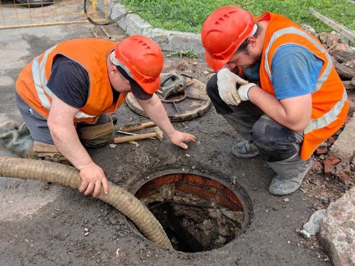Заменён водопровод на улице Советской у дома № 42